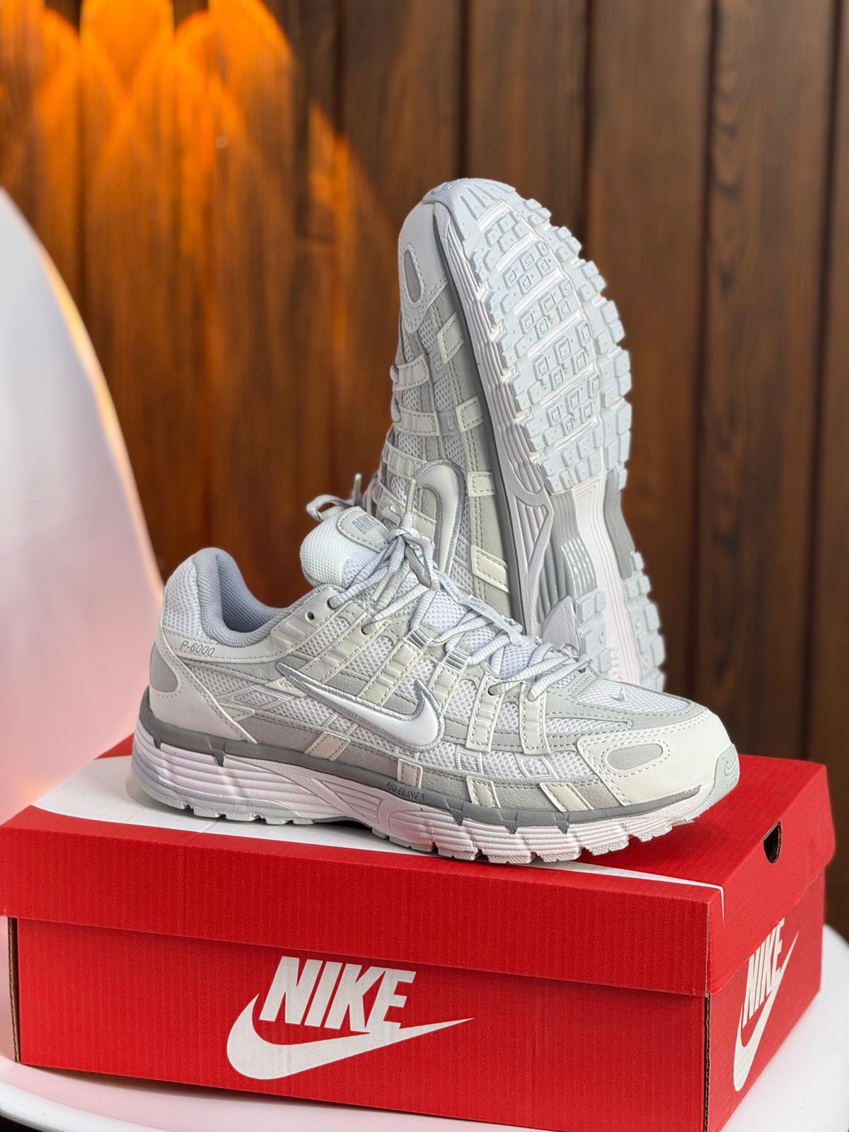 NIKE P-6000 BLANCO