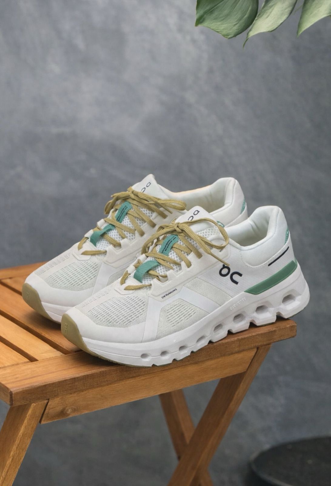 ON CLOUD BLANCO VERDE