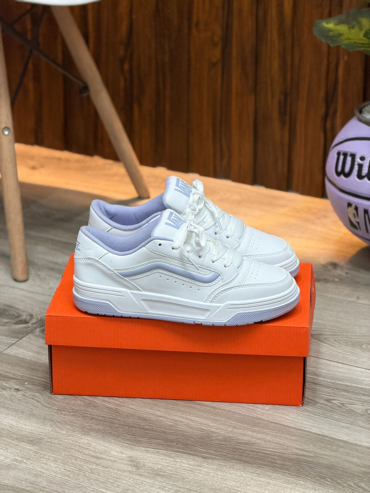 VANS HYLANE BLANCO AZUL