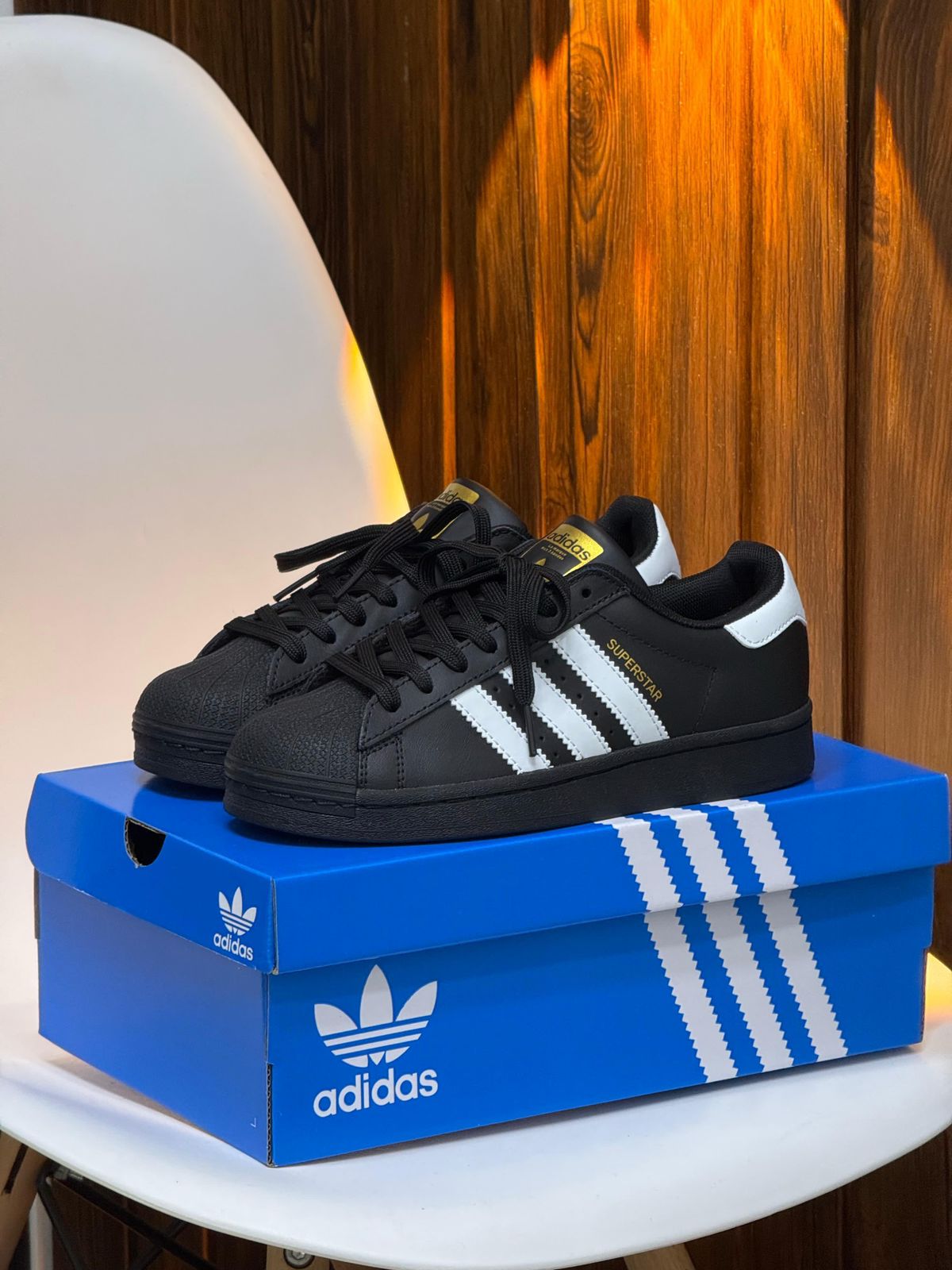ADIDAS SUPERSTAR NEGRO